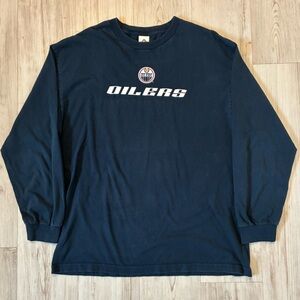 Vintage 00 Oilers Long Sleeve Shirt